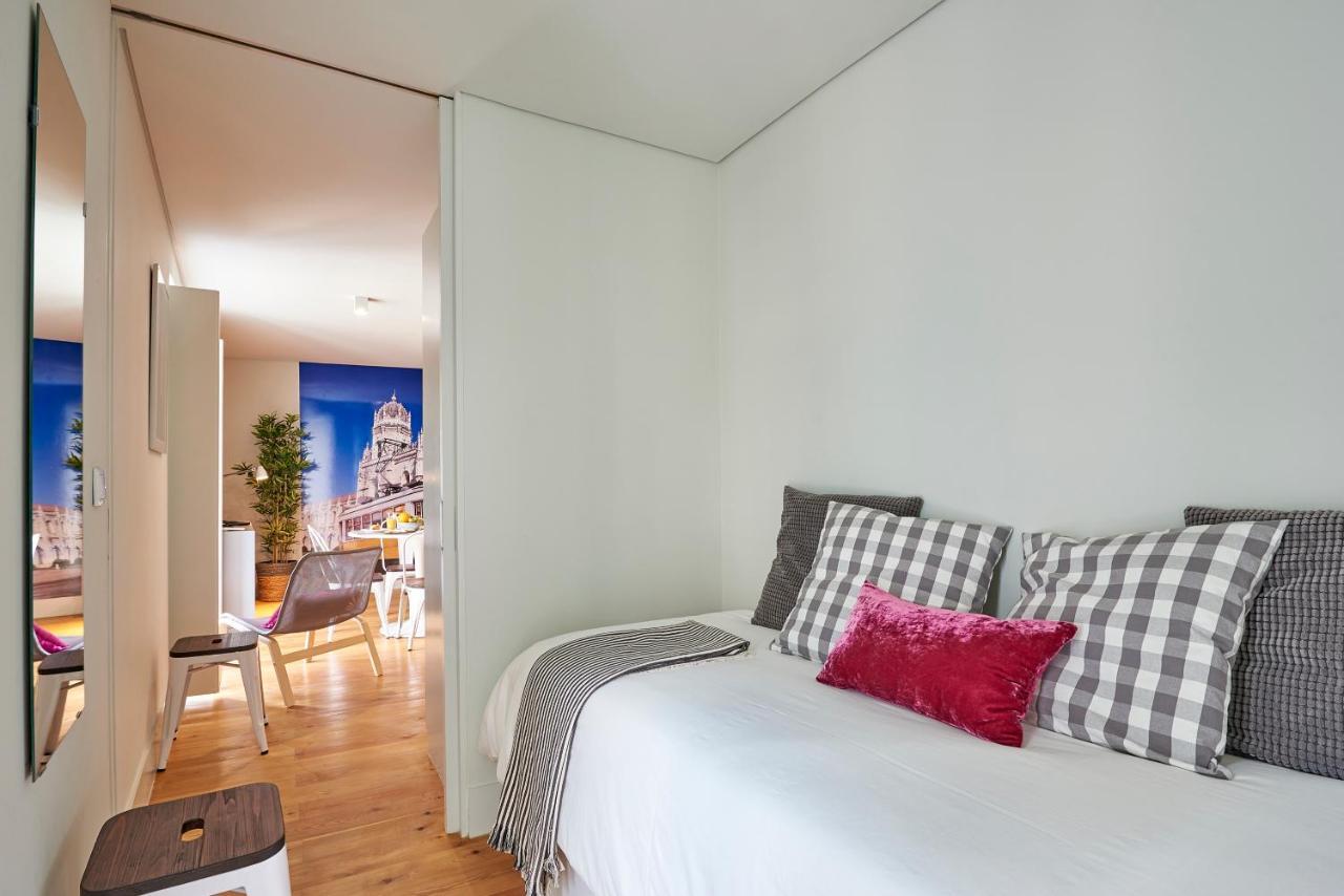 Modern Apartment Bica Dos Olhos Lisboa Стая снимка